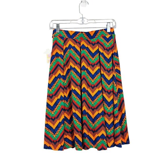 LuLaRoe Women's Multicolor Textile Skirt - Picture 2 of 7